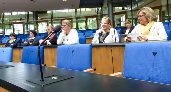 Das unternehmerinnen forum niederrhein war am 24.05.2014 auf der Karrieremesse „women&work“ in Bonn