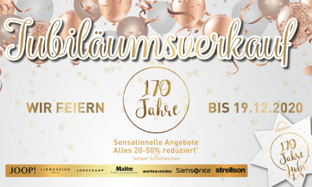 Jubiläum: 170 Jahre Kiesow in Kleve!