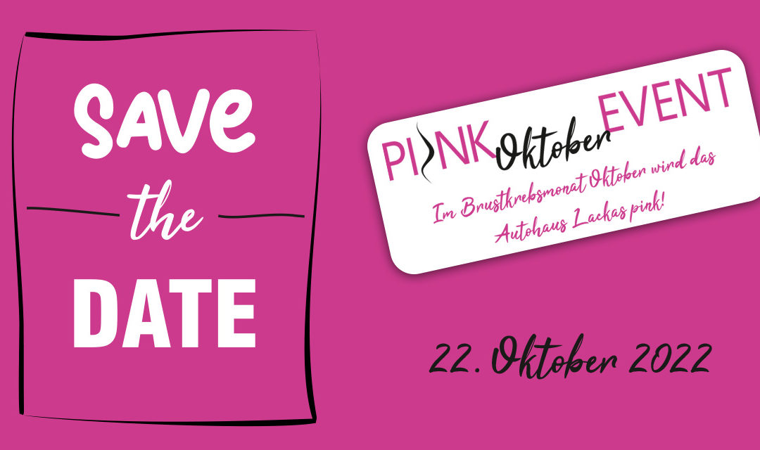 SAVE the DATE: PINK-Oktober-EVENT am 22.10.2011