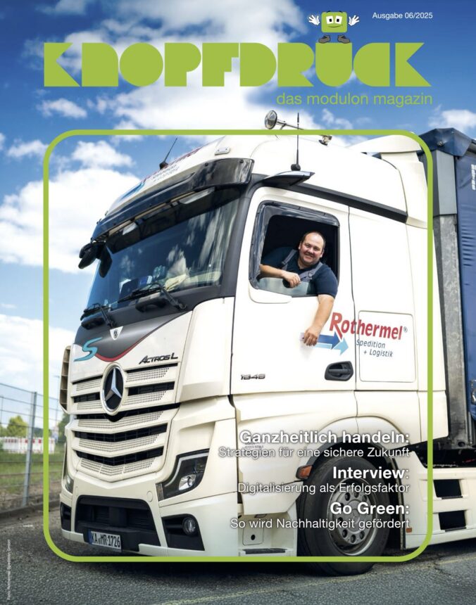 KNOPFDRUCK das modulon Magazin Ausgabe 6