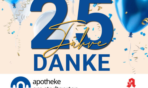 25 Jahre Apotheke am Stadtgarten