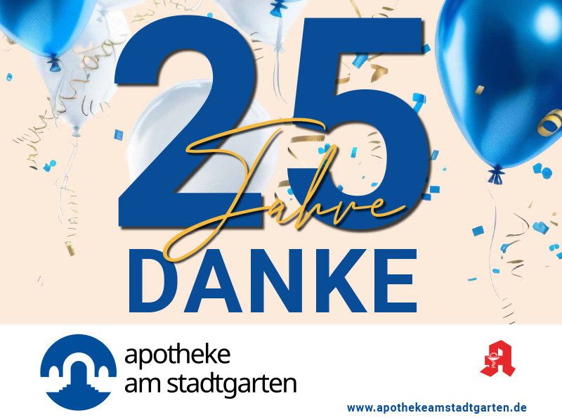 25 Jahre Apotheke am Stadtgarten