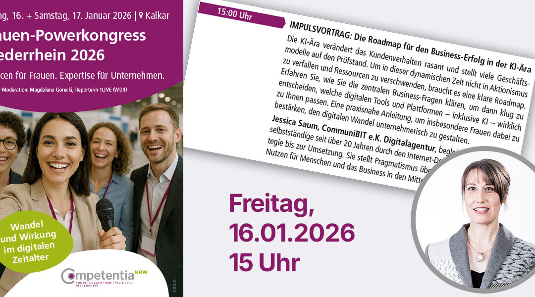 Frauen Power Kongress am 16. / 17. Januar, Messe Kalkar