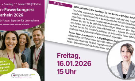 Frauen Power Kongress am 16. / 17. Januar, Messe Kalkar