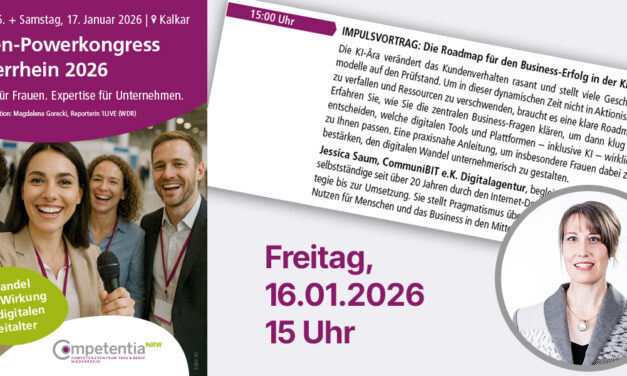 Frauen Power Kongress am 16. / 17. Januar, Messe Kalkar