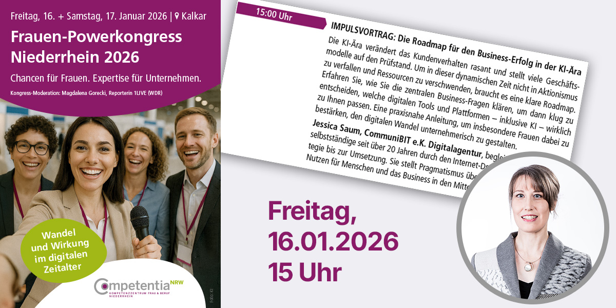 Frauen Power Kongress am 16. / 17. Januar, Messe Kalkar