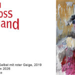 Armin Mueller-Stahl, Selbst mit roter Geige, 2019; © VG Bild-Kunst, Bonn 2026; Foto: © Margret Witzke