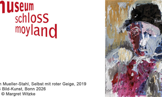 Museum Schloss Moyland: Frau Dr. Antje-Britt Mählmann führt durch die Ausstellung Armin Mueller-Stahl – Nacht und Tag auf der Erde
