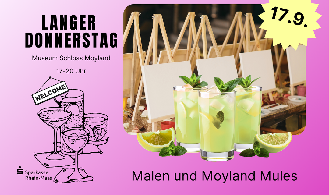 Museum Schloss Moyland – Langer Donnerstag: Malen und Moyland Mules