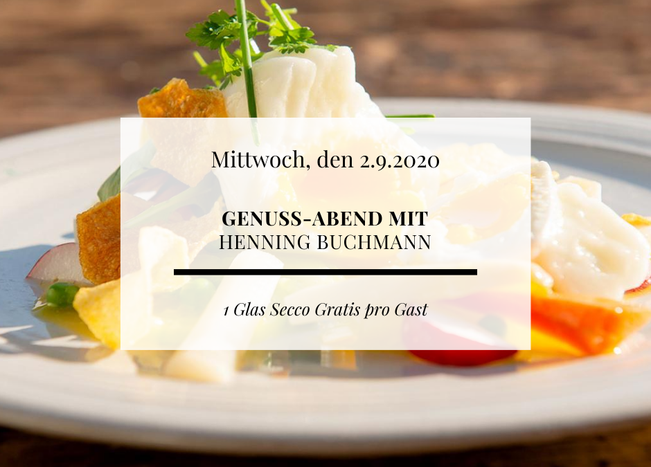 Genuss-Abend mit Henning Buchmann