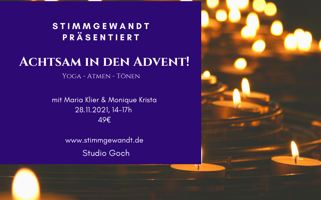 Workshop: Achtsam in den Advent